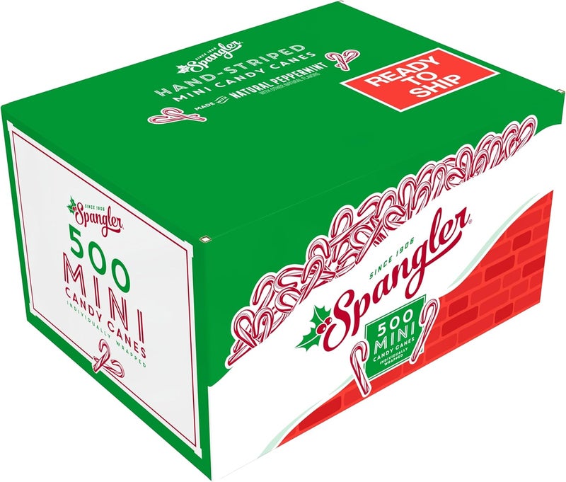 Spangler Mini Candy Canes - 500 Count Box - Image 4